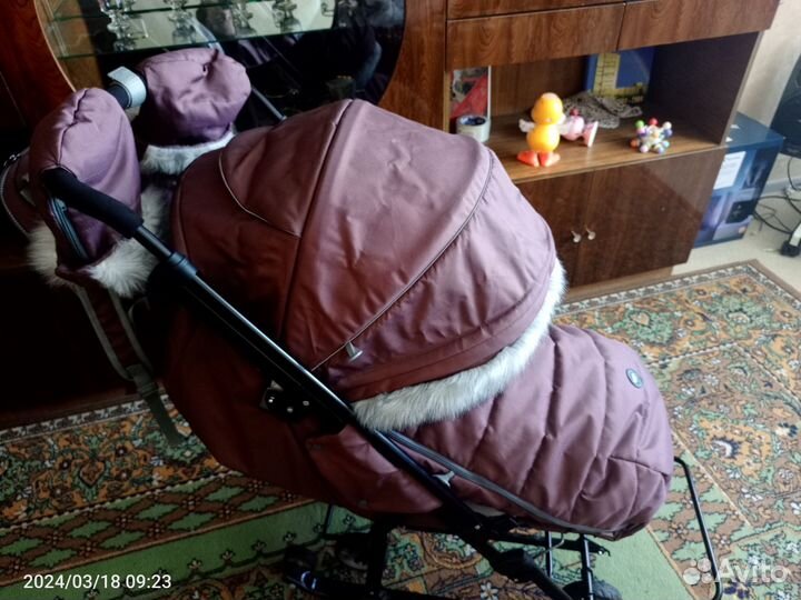 Санки коляска ника 7-5SK