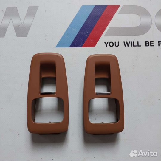 Накладки задних стеклоподъемников BMW G11 G12 G32
