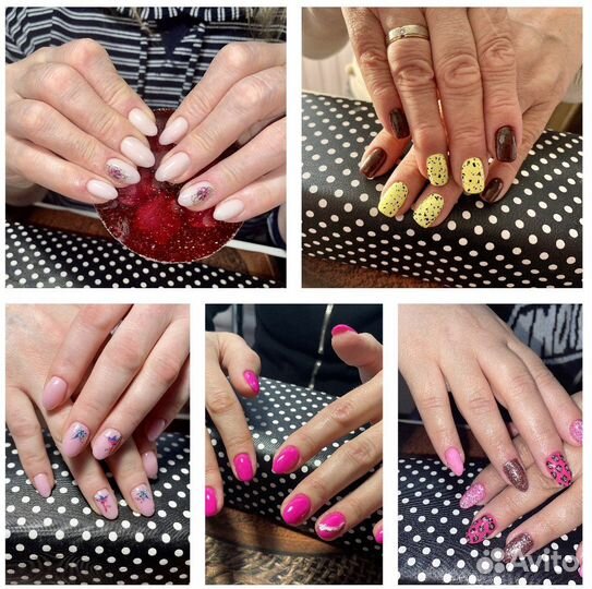 Маникюр, педикюр,наращивание