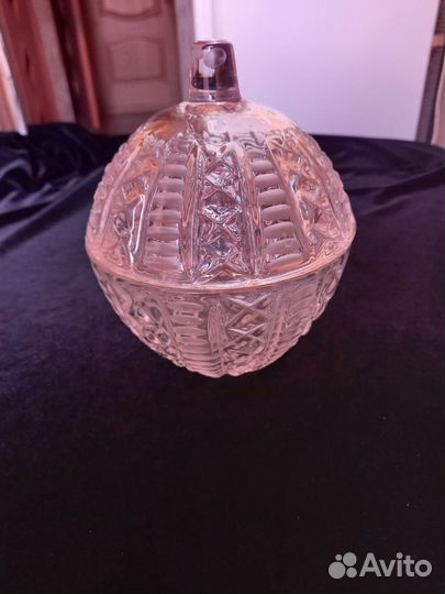 Хрусталь СССР. Ваза - конфетница