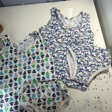 Майка и трусики для мальчиков 68-74