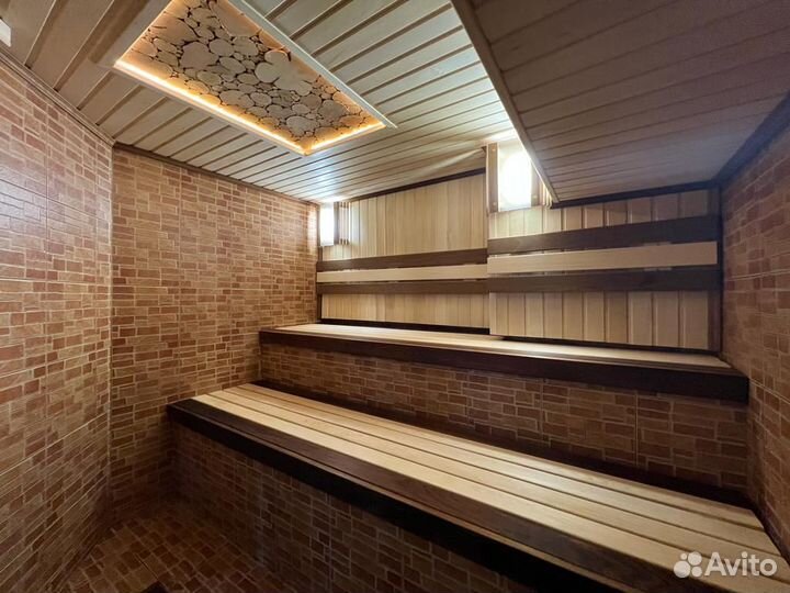 Баня сауна на час с бассейном