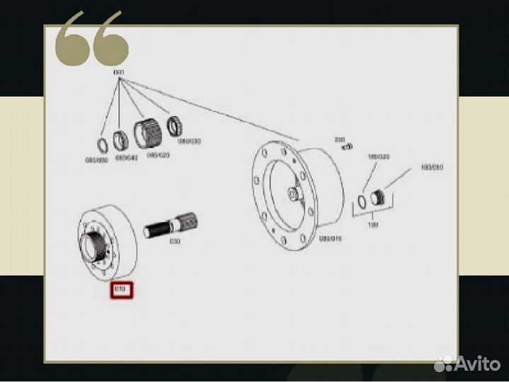 Шестерня коронная ZF