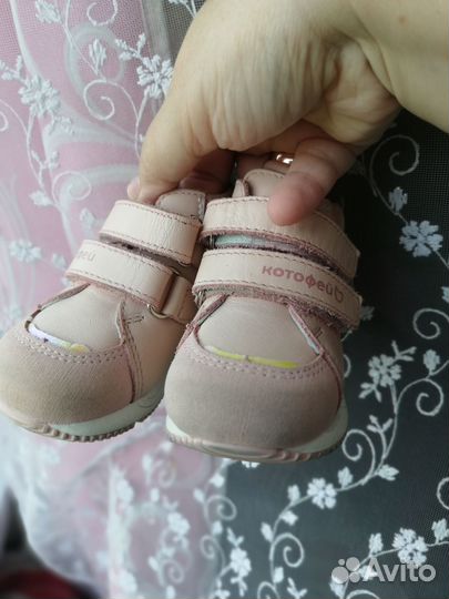 Ботинки детские весна осень для девочки