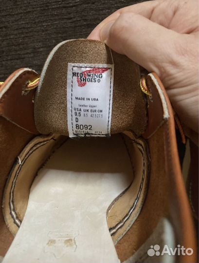 Ботинки red wing