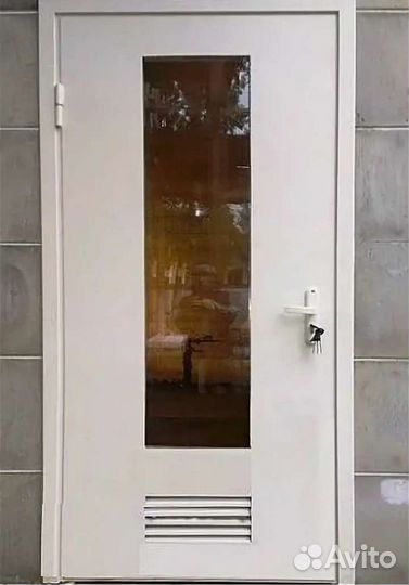 Дверь металлическая в котельную хв-11