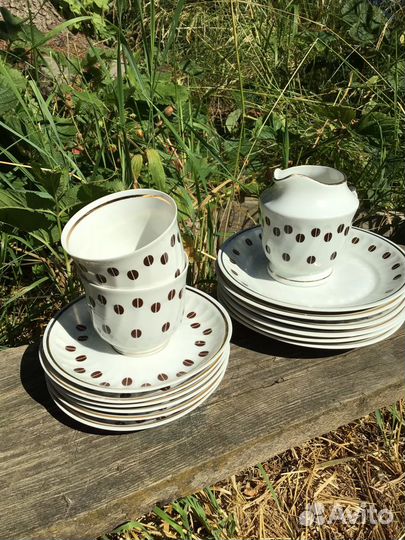 Кофейный сервиз Рига 21 предмет