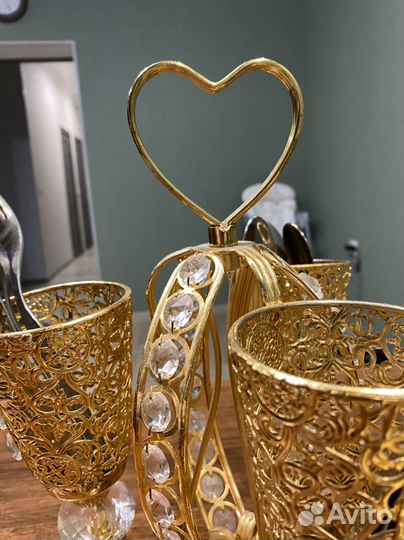 Подставка для столовых приборов. Салфетница