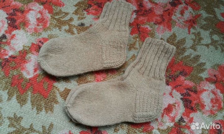 Носочки детские из верблюжьей шерсти 20 и 22 р-ра