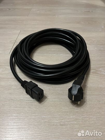 Кабель питания с19 10 метров