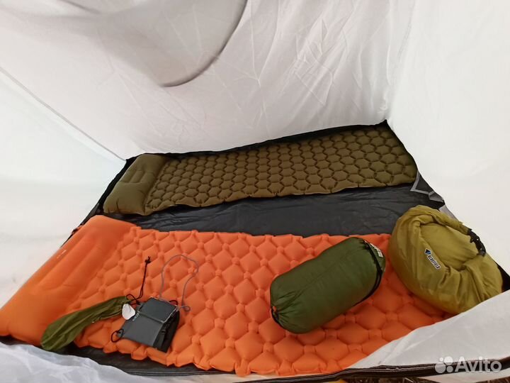 4х местная (2по2) палатка с тамбуром в полный рост