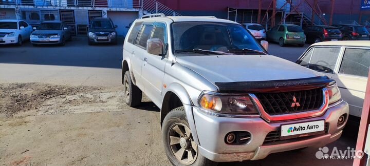 Mitsubishi Pajero Sport 3.0 AT, 2003, 340 000 км