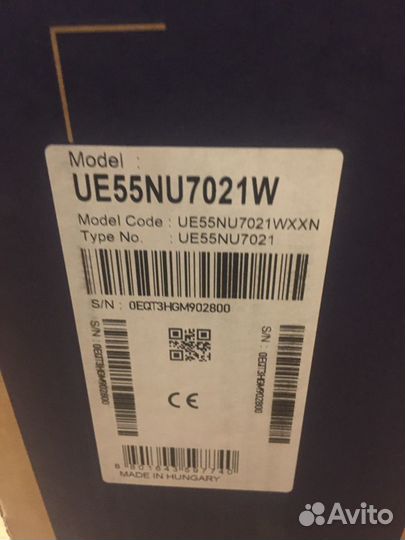 Samsung 4k ue55nu7021w