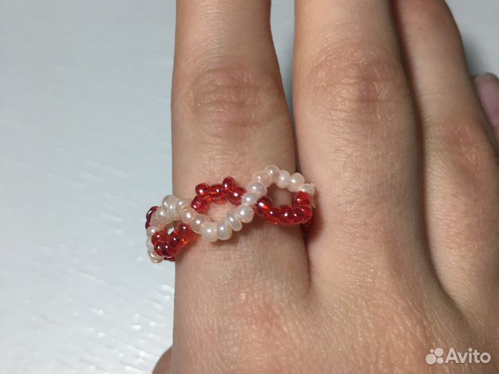 Колечки из бисера