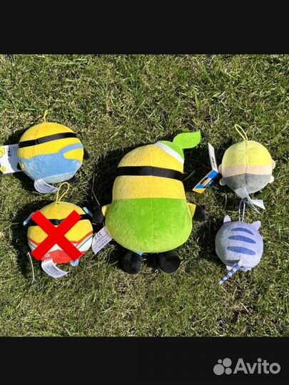 Миньоны мягкие игрушки новые