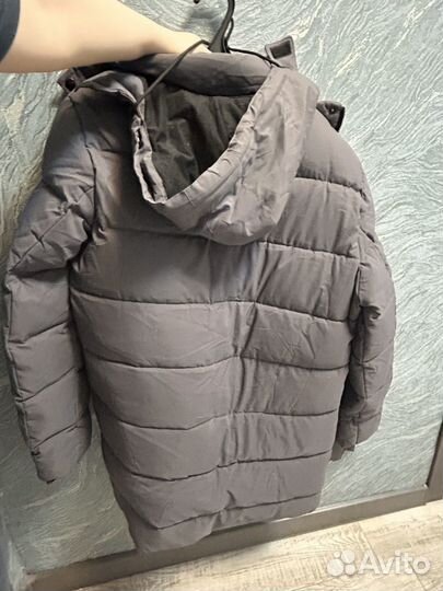 Пуховик мужской длинный