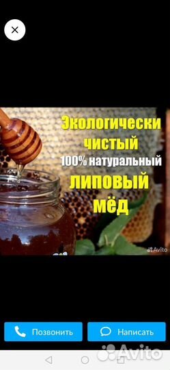 Мед Башкирский натуральный 100