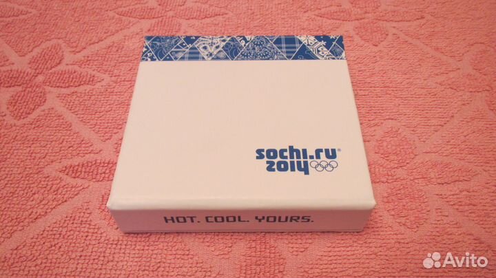 Медаль участника олимпийских игр Сочи 2014