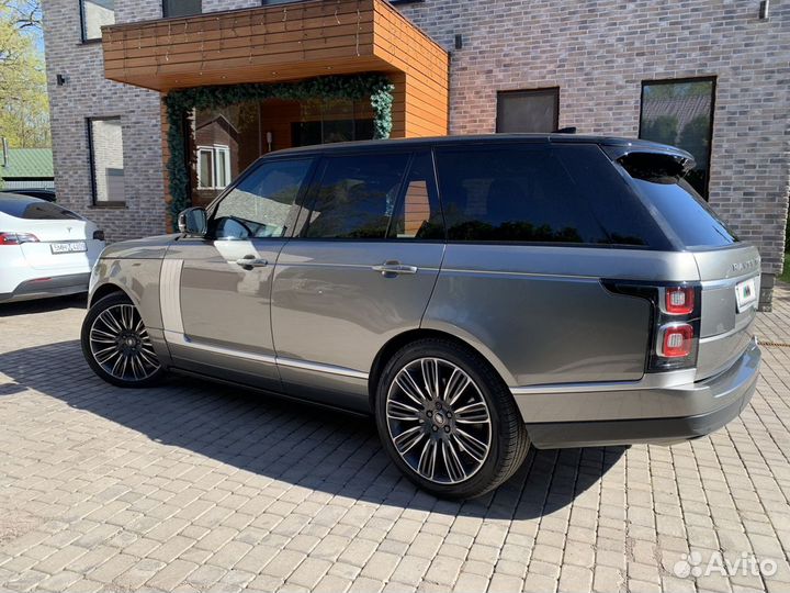 Land Rover Range Rover 4.4 AT, 2018, 115 000 км