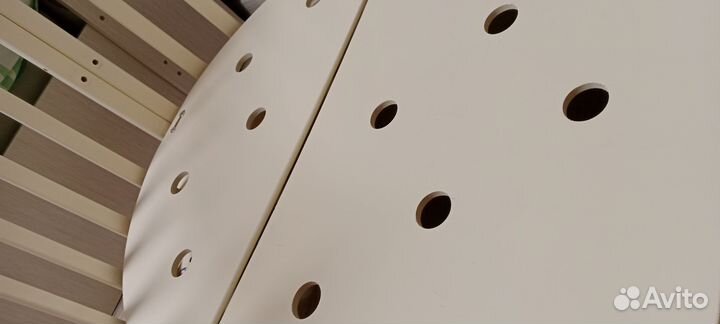 Детская кровать трансформер овальная