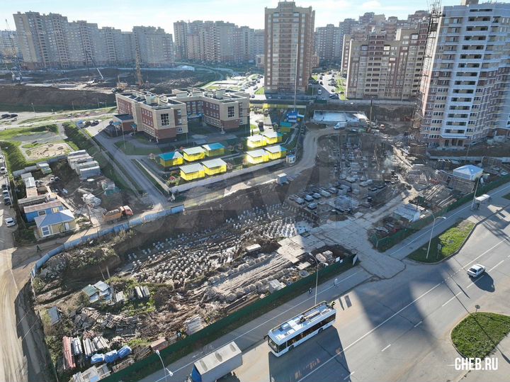 1-к. квартира, 50,7 м², 8/15 эт.