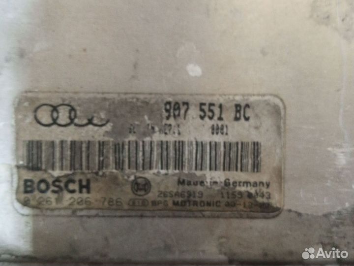 Эбу Audi a6 c5 2.8 Quattro