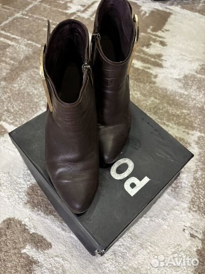 Ботильоны натуральная кожа 40