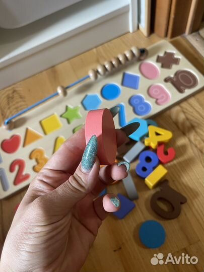 Деревянный сортер монтессори