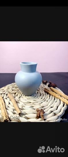 Силиконовая фoрма Ваза Амфора молд Кашпо