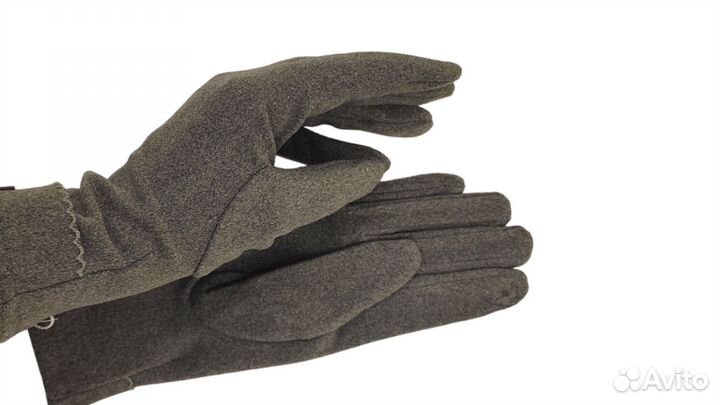 Перчатки женские велюр