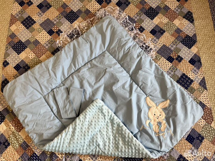 Конверт одеяло на выписку зима