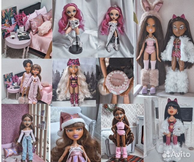 Одежда для кукол bratz rainbow high monster high