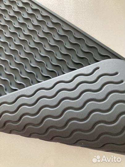 Силиконовый коврик для сушки посуды 25х42 см