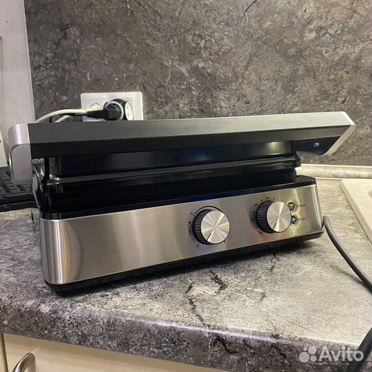 Электрический гриль 2 в 1