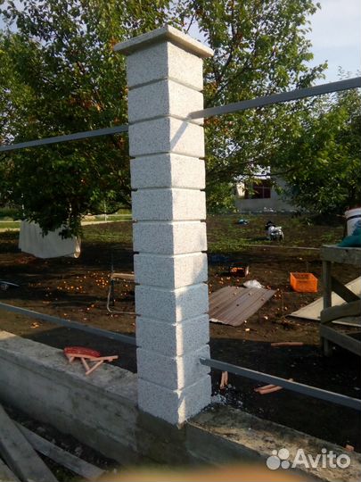 Блоки для забора