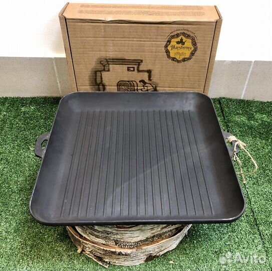 Сковорода гриль 35х35 см