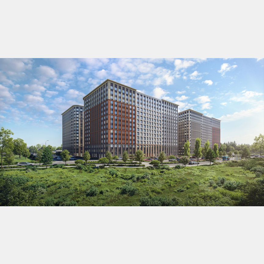 2-к. апартаменты, 59,6 м², 4/16 эт.