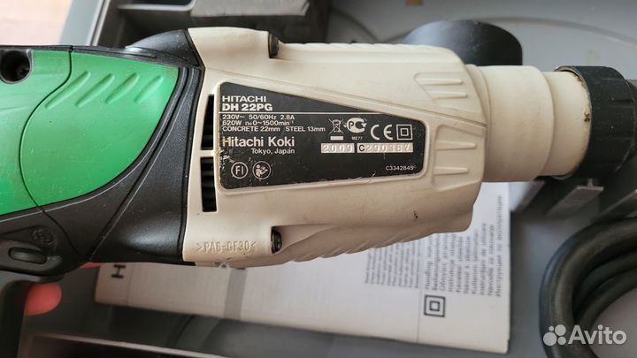 Перфоратор Hitachi DH22 PG