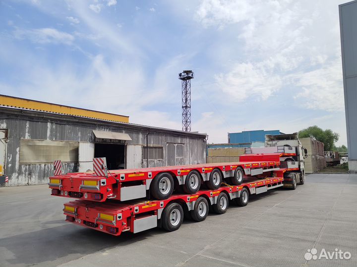 Полуприцеп трал (тяжеловоз) Rockson 989144Т, 2023