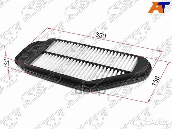 Фильтр воздушный chevrolet spark 1,0/1,2 10- ST