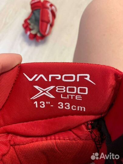 Краги хоккейные bauer