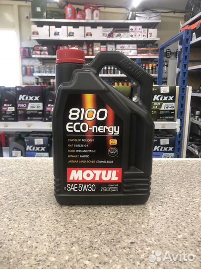 Масло моторное Motul 8100 Eco-Nergy 5W30 1л