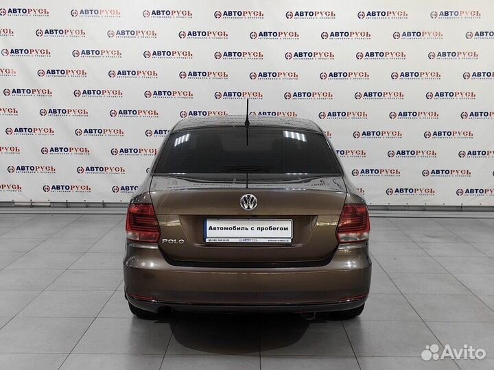 Volkswagen Polo 1.6 AT, 2016, 163 360 км