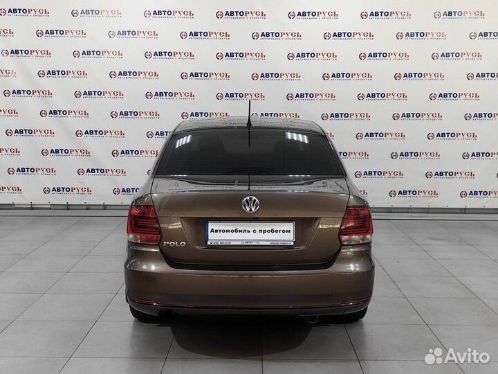 Volkswagen Polo 1.6 AT, 2016, 163 360 км