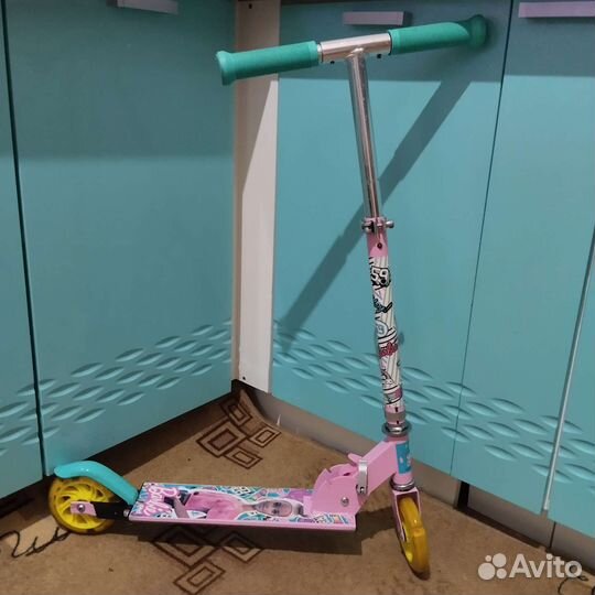 Самокат детский двухколесный бу