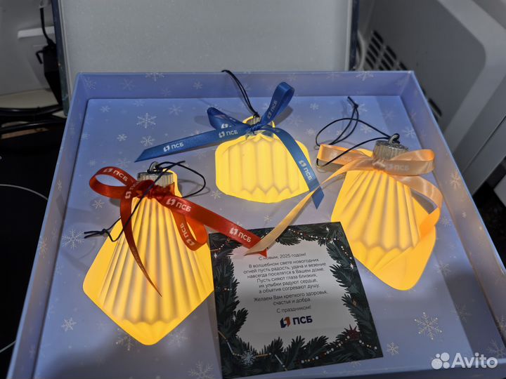 Новогодние игрушки от псб