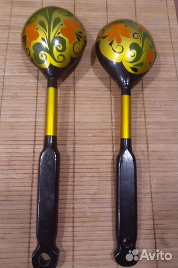 Половники-хохломская роспись