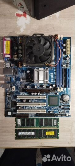 Материнская плата 775