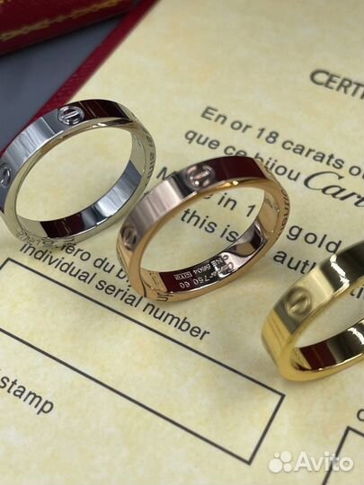 Кольцо Cartier Love