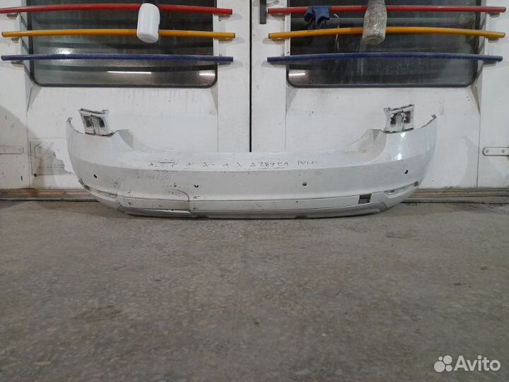 Бампер задний Skoda Yeti 1 Рестайл